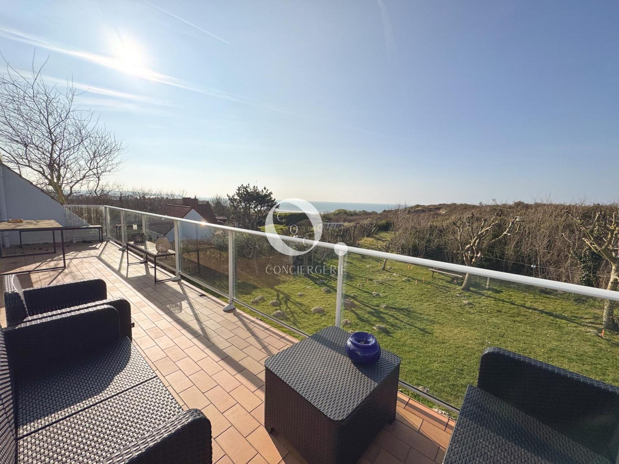 Coc - Villa Le Grand Terrain - Vue Mer Wissant Exteriér fotografie
