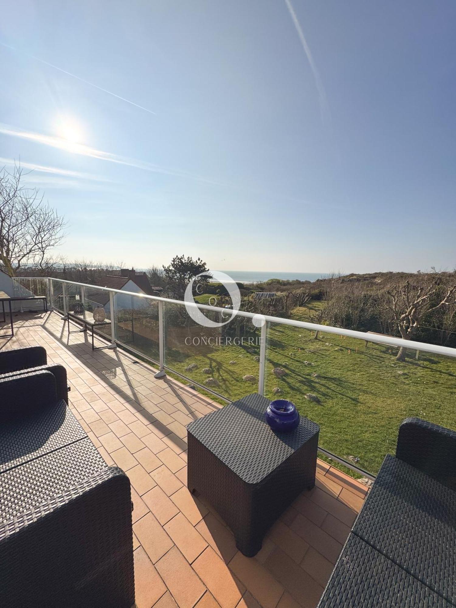 Coc - Villa Le Grand Terrain - Vue Mer Wissant Exteriér fotografie